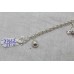Handmade 925 Sterling silver Bracelet Elephant Figure Charm Bracelet Length 7.7"